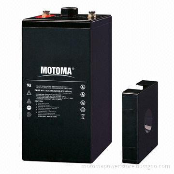 Solar Battery with 2V Nominal Voltage and 300Ah Rated Capacity